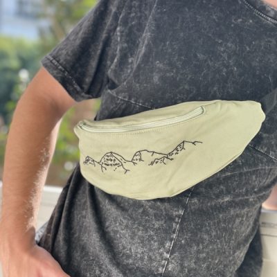 פאוץ הרים - ירוק בהיר