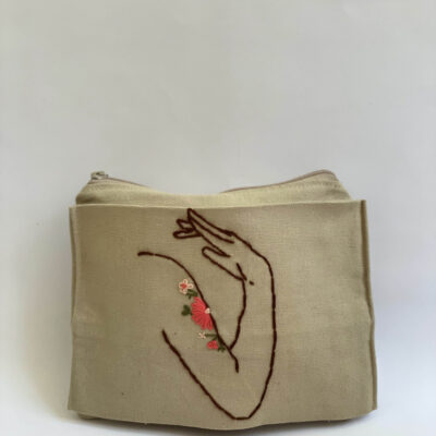 תיק קלאץ' אביב - בז