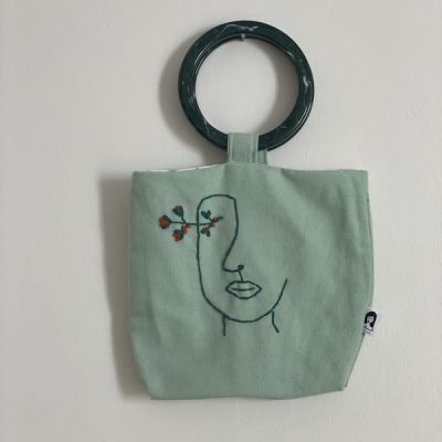 תיק מיני ידית עגולה